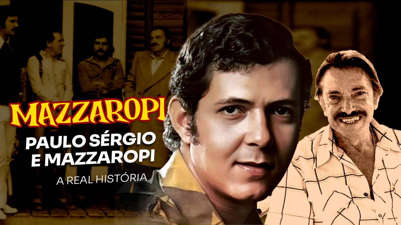 Paulo Sérgio e Mazzaropi | Fotos na casa de Mazzaropi | Trágica Morte | Participações Musicais