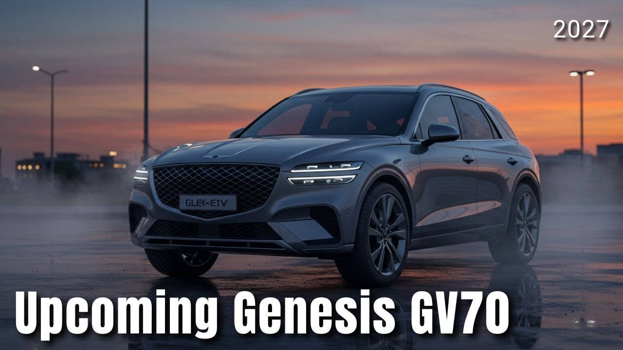 Genesis GV70 EREV 2027 – Будущее роскошных внедорожников уже здесь!