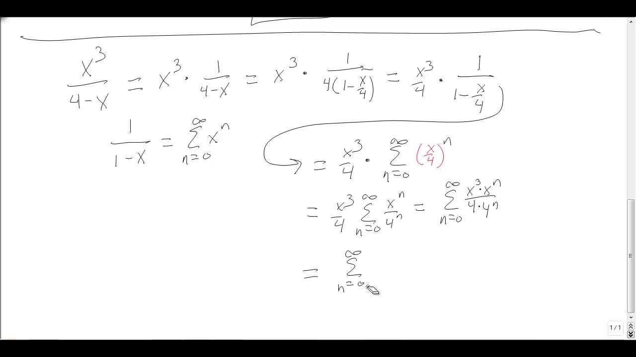 Taylor Series Manipulation