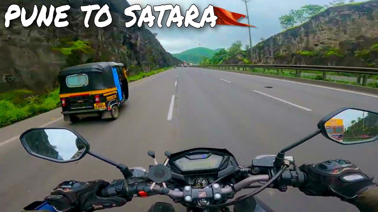 Pune To Satara on Bike | @ExplorewithSanjyot