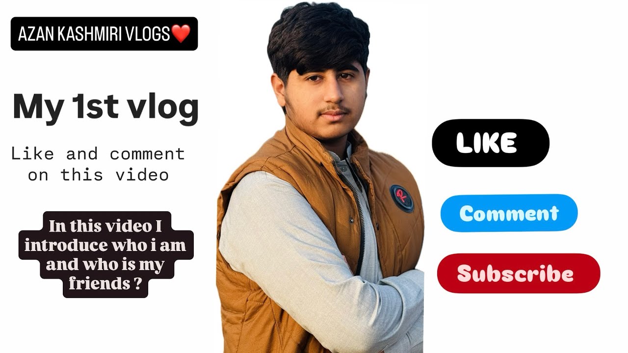 My first vlog