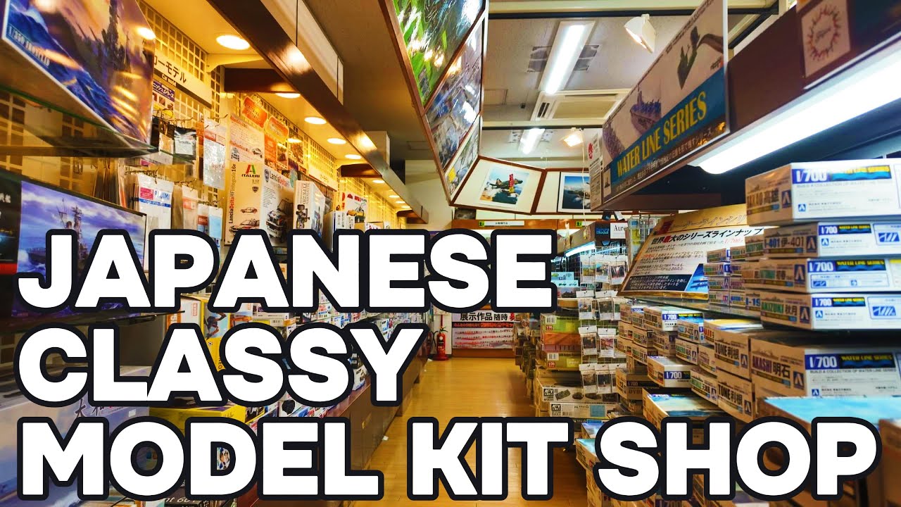 Model Kit Wonderland: Exploring Volks Hobby Shop in Osaka