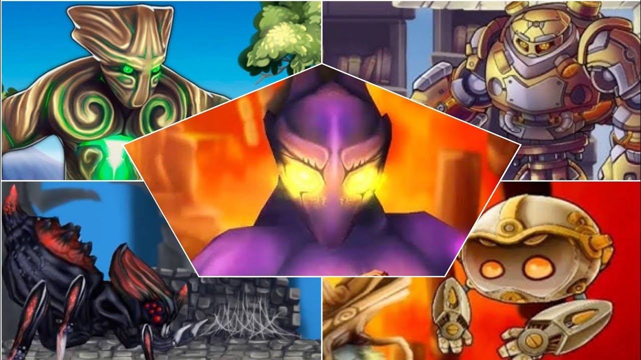 Fin & Ancient Mystery All Bosses ( 2D Android Platformer Game )