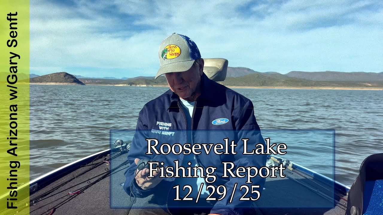 Roosevelt Lake Fishing Report 12/29/25