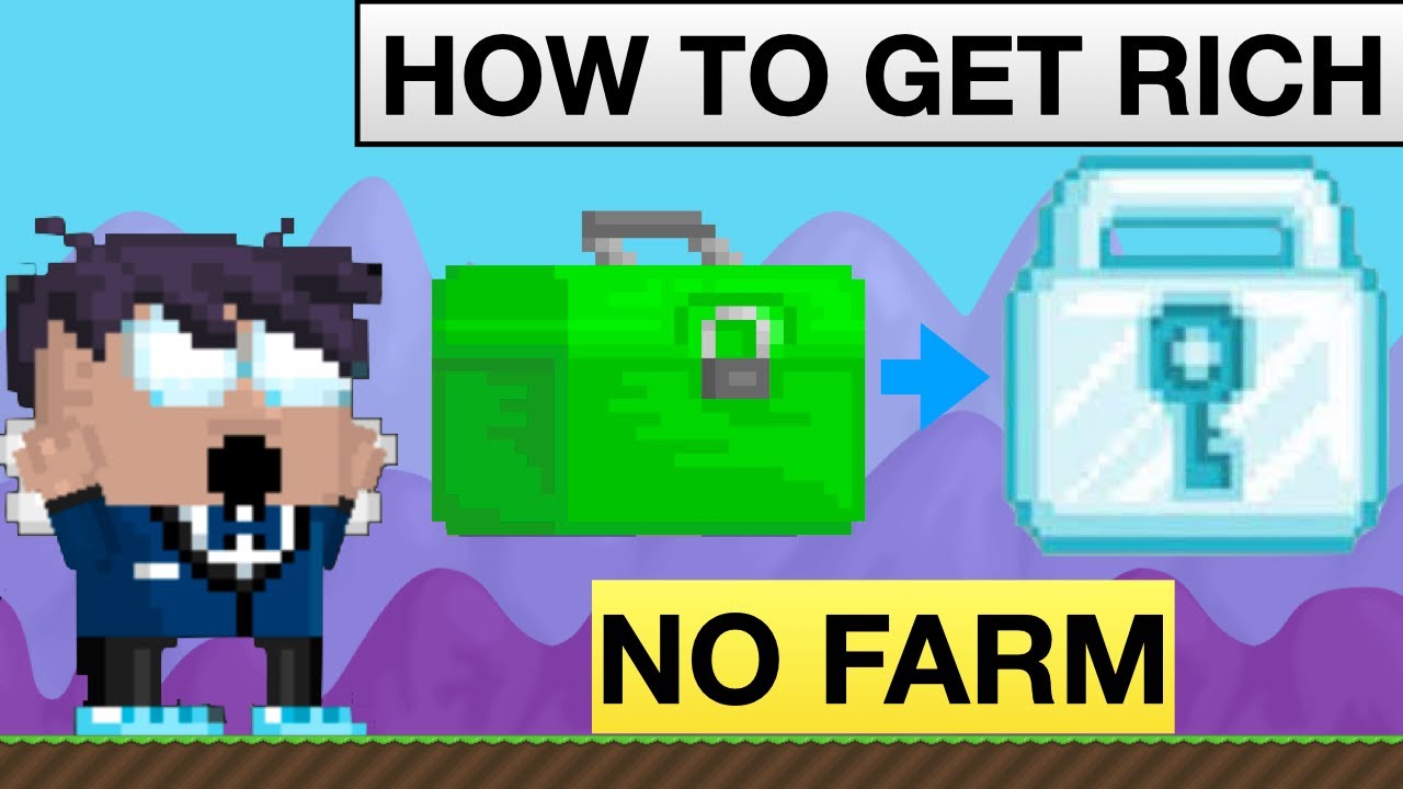 LAZY PROFIT METHOD WITH TACKLE BOX ! EASY PROFIT IN 2020 ! | Growtopia