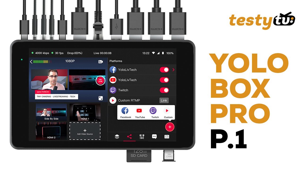 Yolobox Pro - kompletny system do tworzenia transmisji live