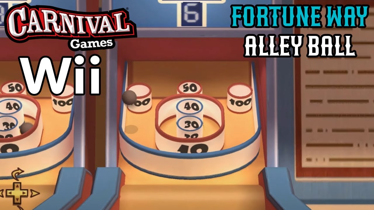 Carnival Games (Wii) — Рекорд Alley Ball и все призы [Fortune Way]
