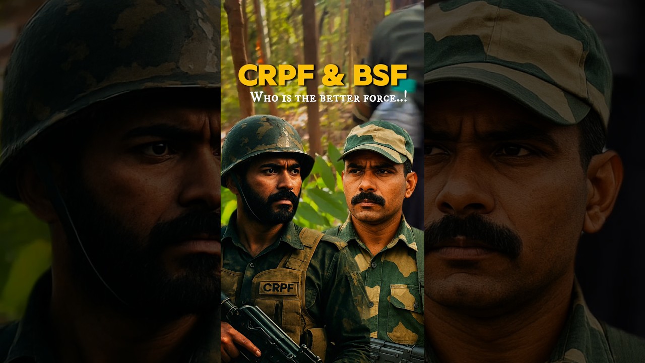 SSC GD से मिलने वाली Force CRPF ओर BSF मेसे कौन है बेहतर | SSC GD Constable #shorts #agniveer