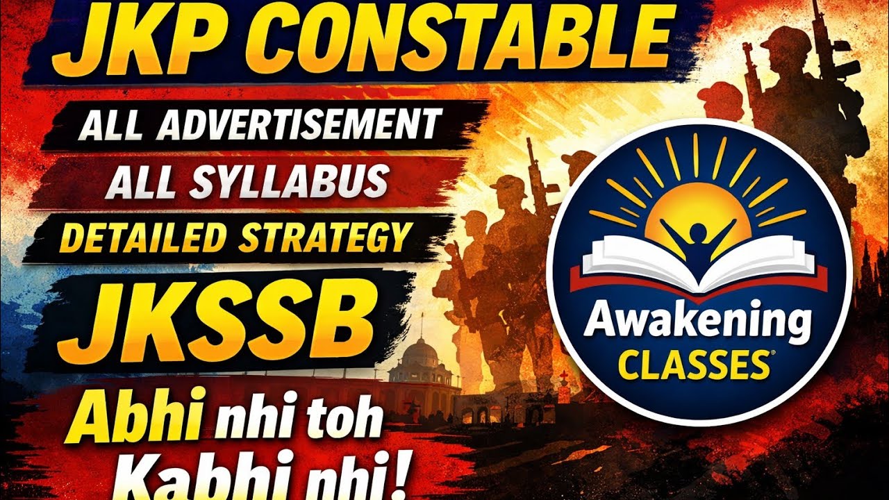 JKP CONSTABLE ALL DOUBTS CLEARED | SYLLABUS | STRATEGY | JKSSB |