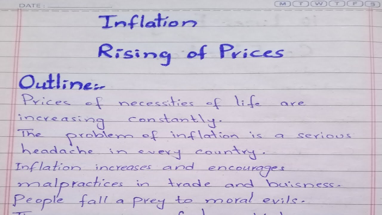 Inflation Essay In English || Rising PricesEssay In English || 350 Words