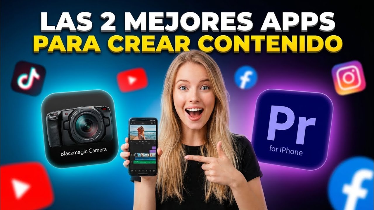 Las 2 Mejores Aplicaciones para Crear Contenido en iPhone (Grabar y Editar) 📱🔥