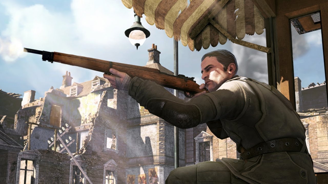 Most Brutal Sniper Gameplay from WW2 Sniper Game ! Sniper Elite V2 Remastered