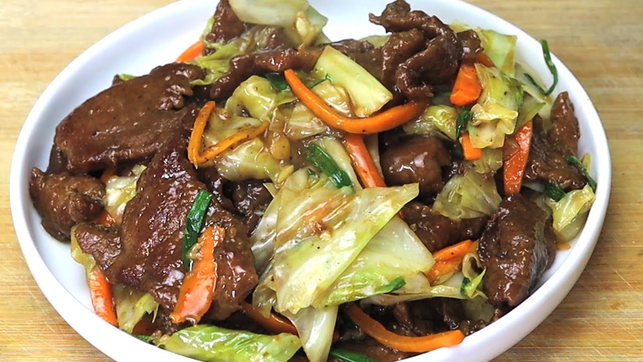 মাত্র পাঁচ মিনিটে মাংস সিদ্ধ  হওয়ার জাদুকরী টেকনিকসহ অরিজিনাল  চাইনিজ বিফ ক্যাবেজ রান্না