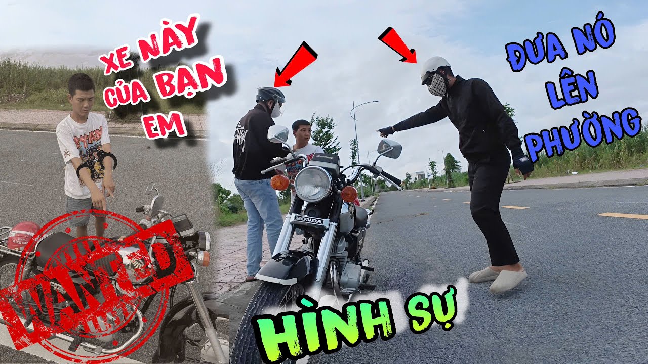 TNB - Troll Nhờ Giả L&agrave;m H&igrave;nh Sự Bắt Xe Anh Huy V&agrave; Phản Ứng Anh Huy Sẽ Ra Sao