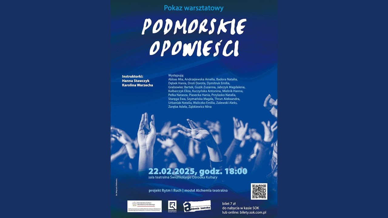 Pokaz „PODMORSKIE OPOWIEŚCI” - Alchemia Teatralna
