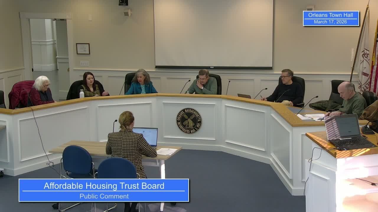 Affordable Housing Trust Board - March 17, 2026