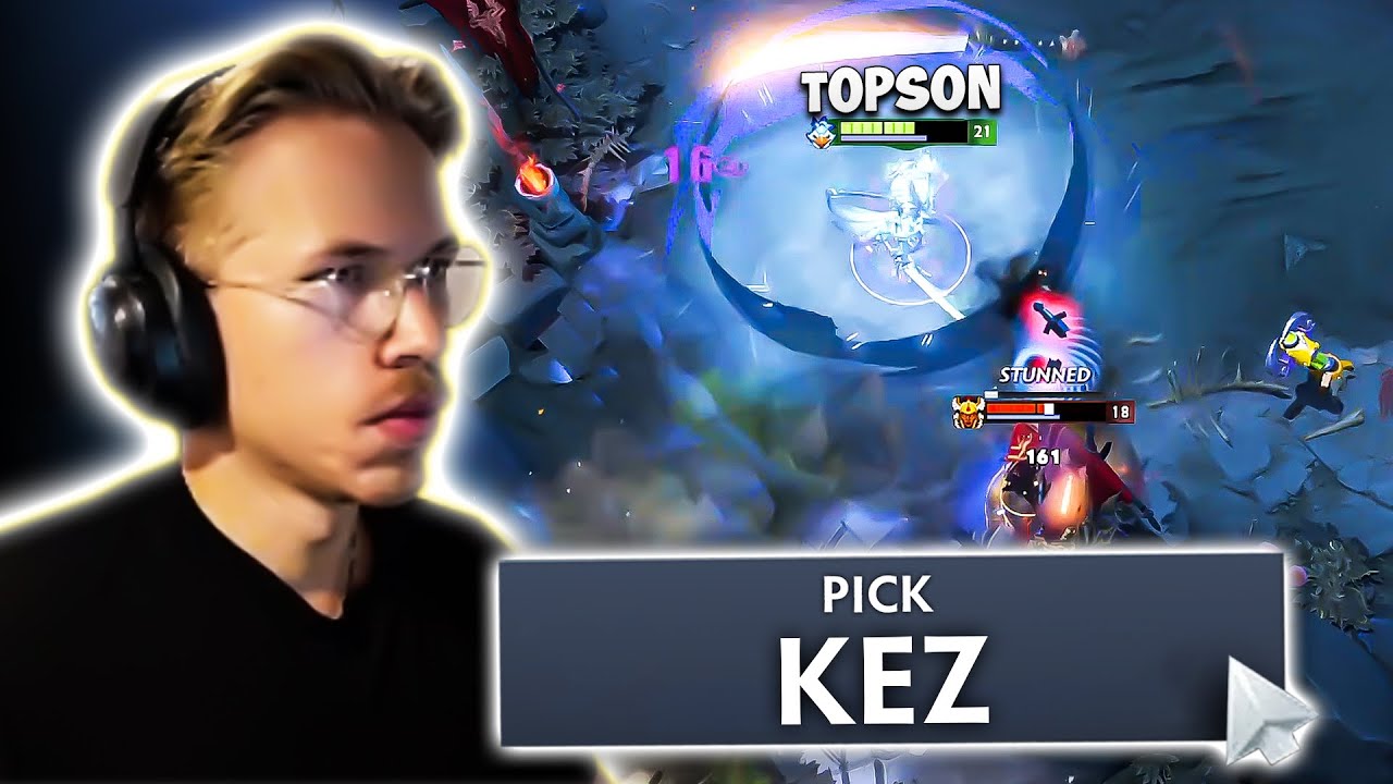 When Topson finally plays KEZ in Ranked ⚔