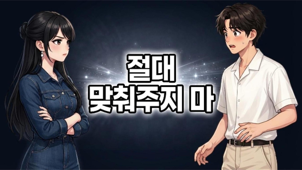죽어도, 남자에게 '절대' 맞춰주지 말아야 할 것 (Ft. 전남친)