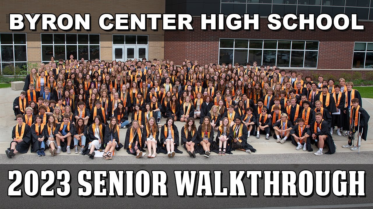 Byron Center High School: Senior Final Walk Through (May 12th, 2023)