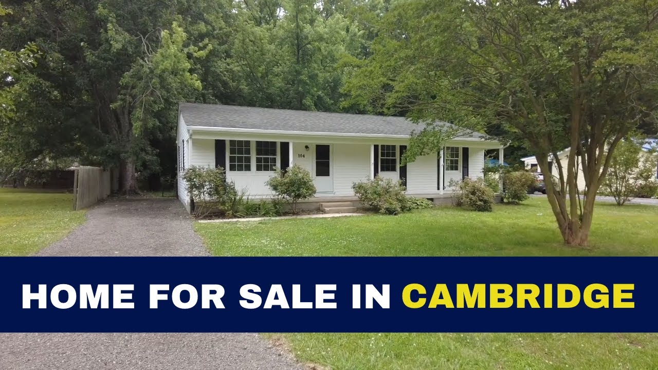 Homes For Sale In Cambridge: 104 Maple Ave, Cambridge, MD