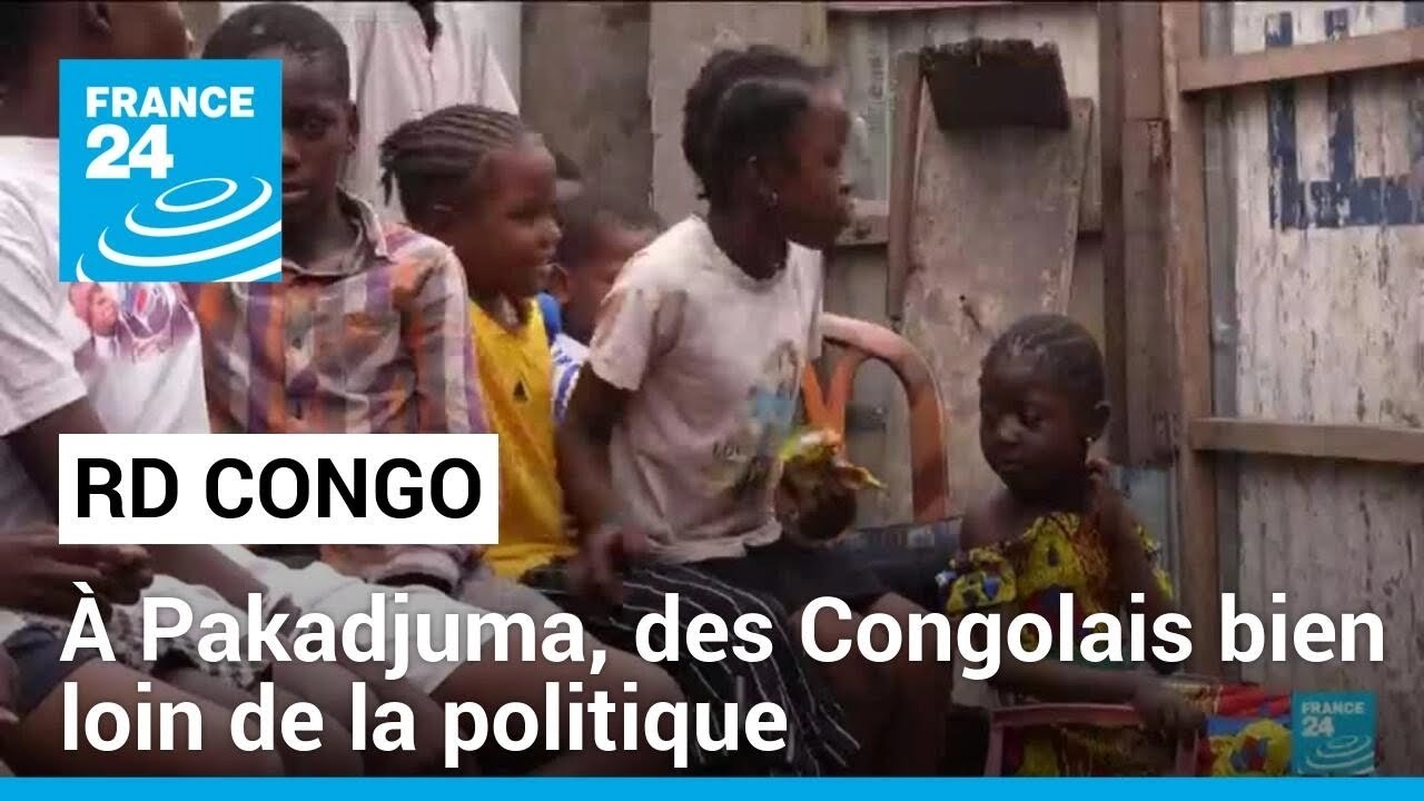 RD Congo : dans le bidonville de Pakadjuma, des Congolais bien loin des préoccupations électorales