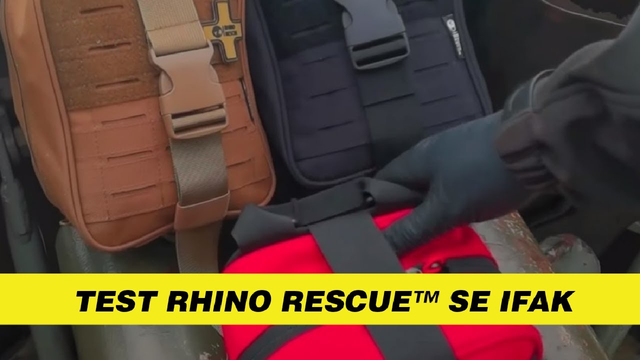 Zestaw urazowy RHINO RESCUE™ SE IFAK – Skuteczne zestaw do Ratowania Życia!