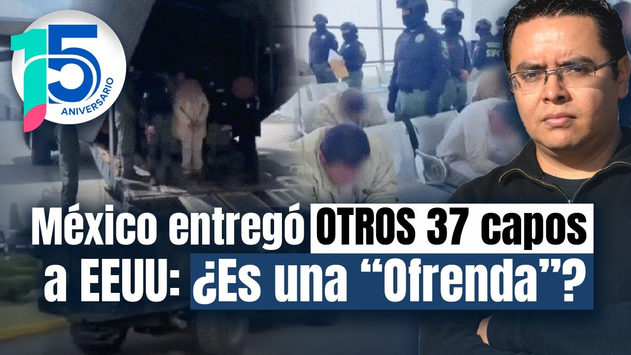 Van 92 criminales entregados por México a EEUU: Pedro Inzunza Noriega, el destacado del 3er paquete