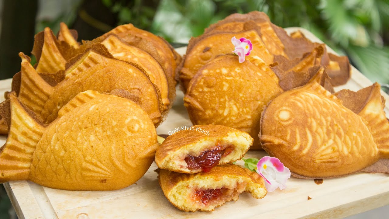 BÁNH CÁ TAIYAKI TỪ BỘT MÌ ĐA DỤNG | CÔNG THỨC NGON CHO GIA ĐÌNH HOẶC KINH DOANH - CKK