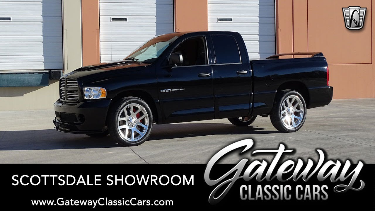 2005 Dodge Ram SRT-10 Quad Cab **1800 MILES ONLY!** For Sale Gateway Classic Cars of Scottsdale #796