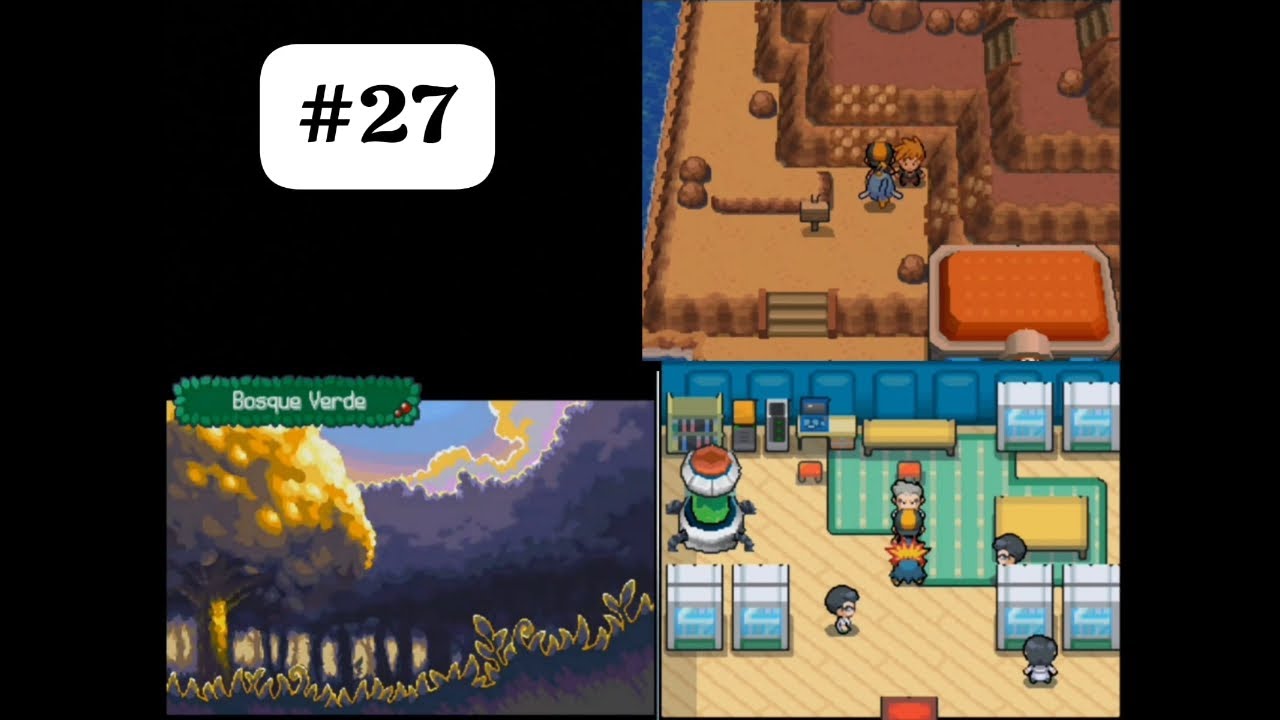 Pokémon Heart Gold #27: Bosque Verde, C.Verde y Pueblo Paleta