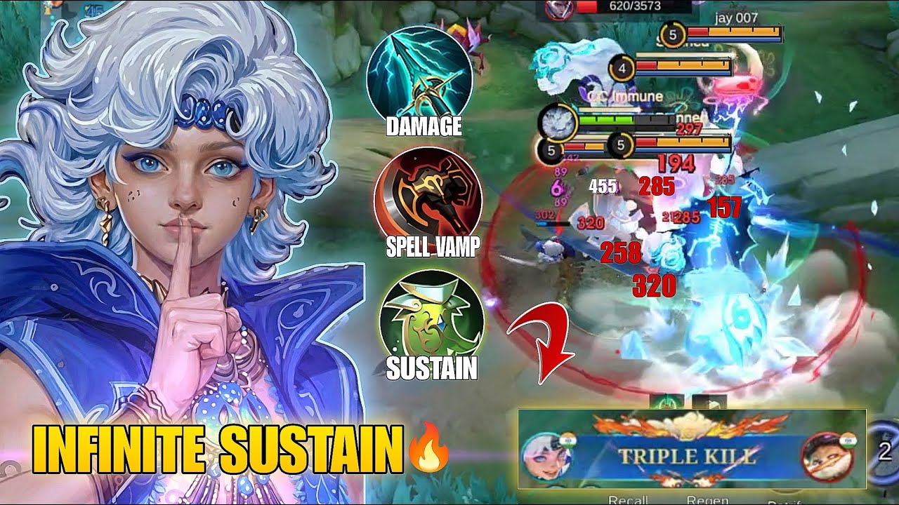 REASON WHY SORA 100% SUSTAIN BUILD IS BROKEN!! SORA BEST BUILD 2026 - MLBB