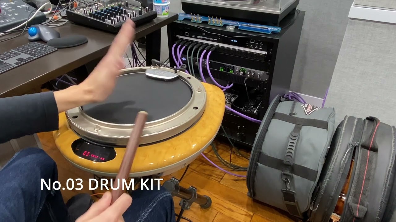 KORG WAVEDRUM WD1 Sound Samples.