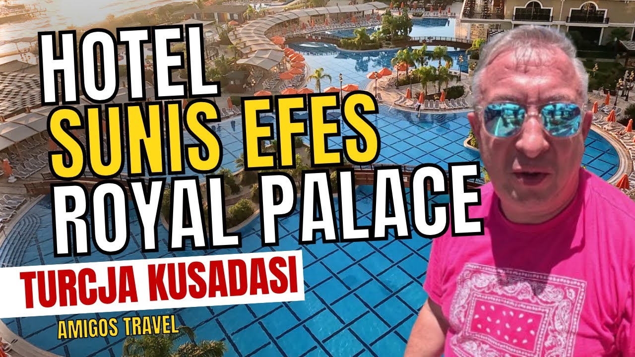 Hotel Sunis Efes Palace Recenzja 4K Ozdere Kusadasi Turcja
