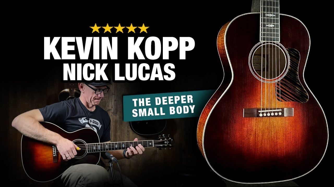 Kopp Nick Lucas with Flamed Maple – Acoustic Guitar Review