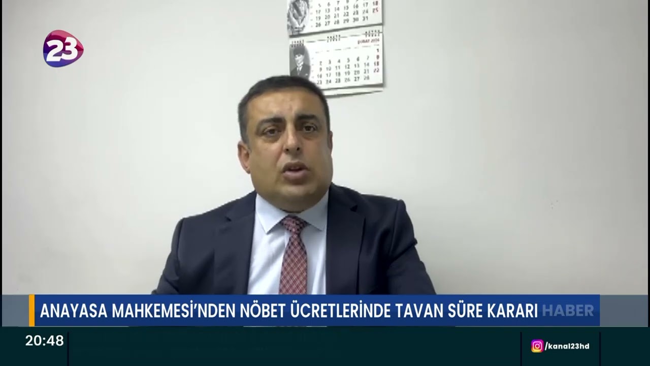 ANAYASA MAHKEMESİ’NDEN NÖBET ÜCRETLERİNDE TAVAN SÜRE KARARI