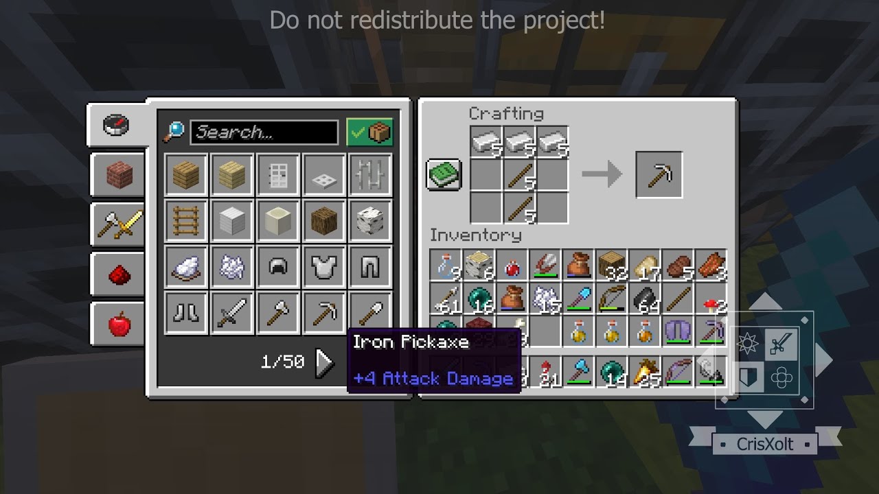 Minecraft java  ui for latest version 1.21.31