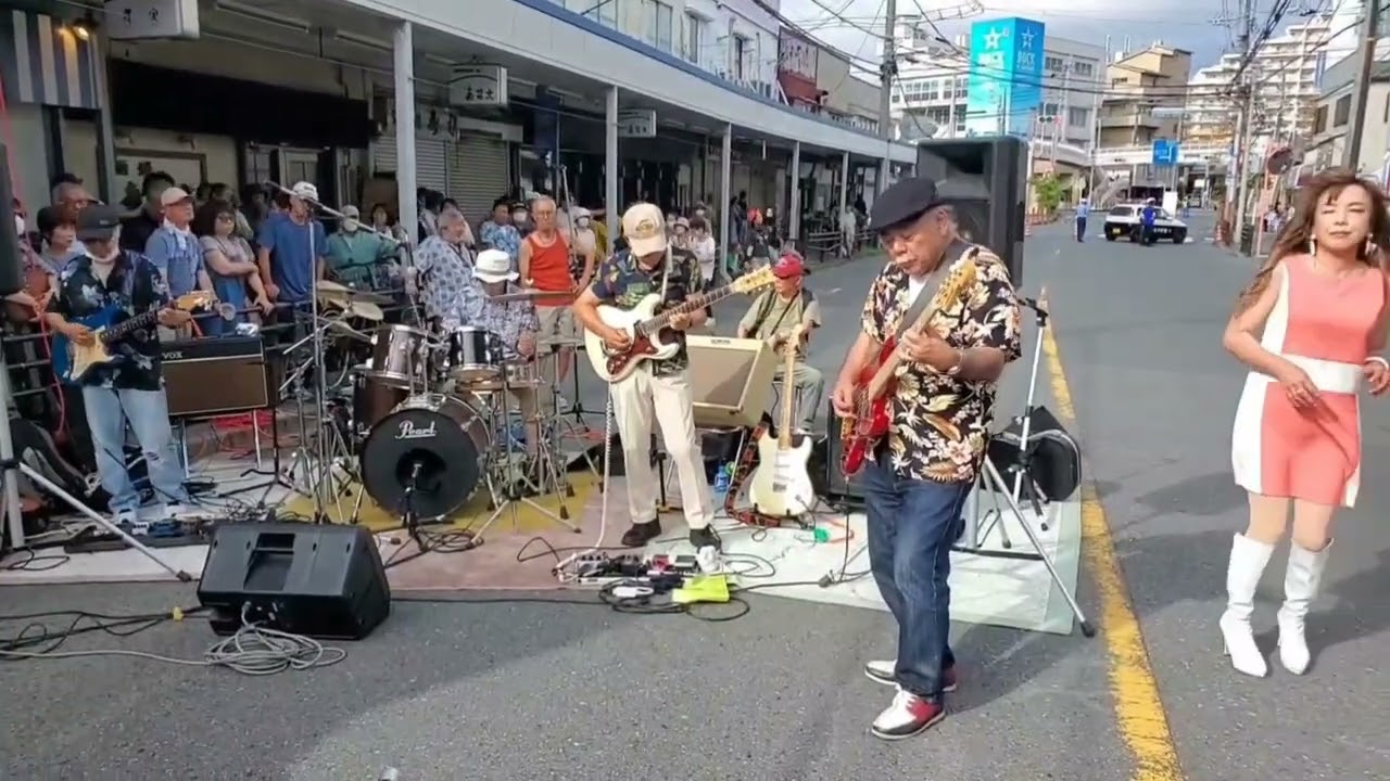 ダイヤモンド・ベンチャーズ 追浜祭り 2024  　～メドレー～ストップアクション～レッツゴー～イエロージャケット～ラヴポーションNO 9～パイプライン～