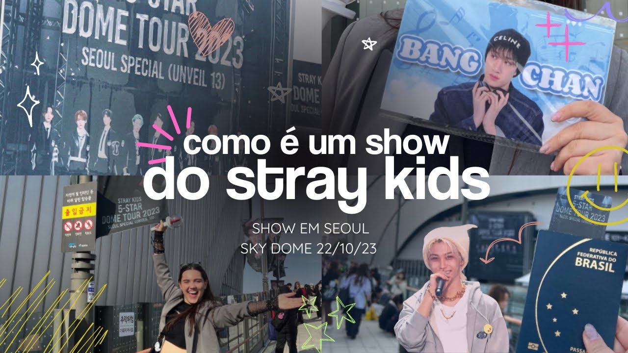VINDO DO BRASIL PARA O SHOW DO STRAY KIDS NA COREIA DO SUL