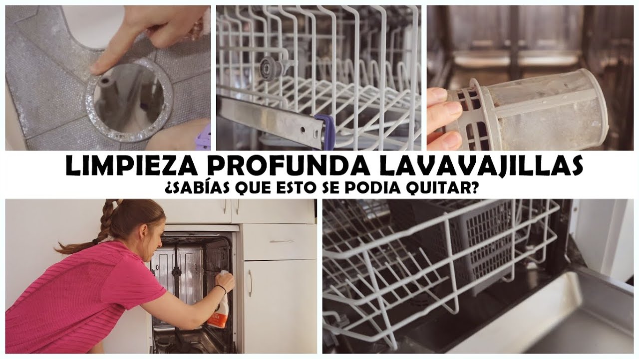 LIMPIEZA PROFUNDA LAVAVAJILLAS 🫧| POCA GENTE SABE QUE ESTO SE PUEDE QUITAR😯 | QUEDARÁ COMO NUEVO ✨