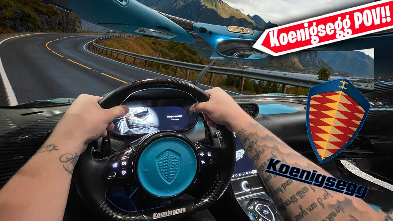 Koenigsegg Regera за 5 000 000 долларов, POV (безумная реакция)