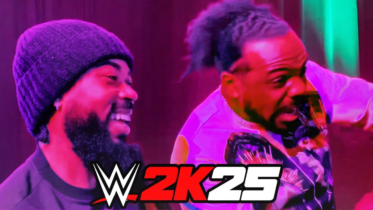 i played WWE 2K25 VS Xavier Woods!