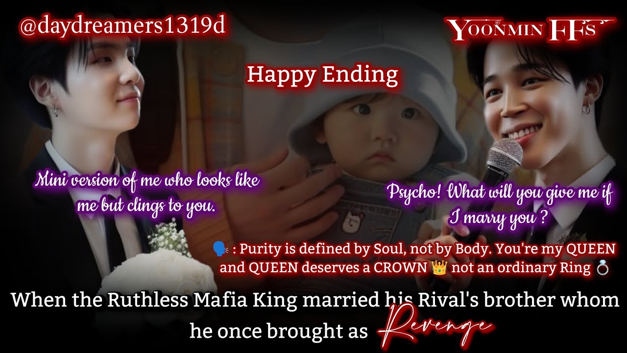When the Ruthless Mafia King married his Rival's brother whom he once brought as Revenge [Yoonmin]