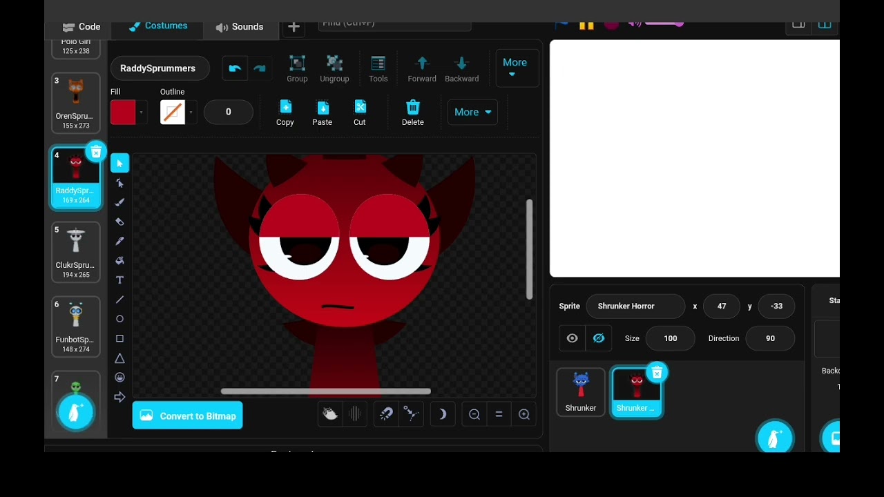 Making Oren Raddy and Simon for Shrunker