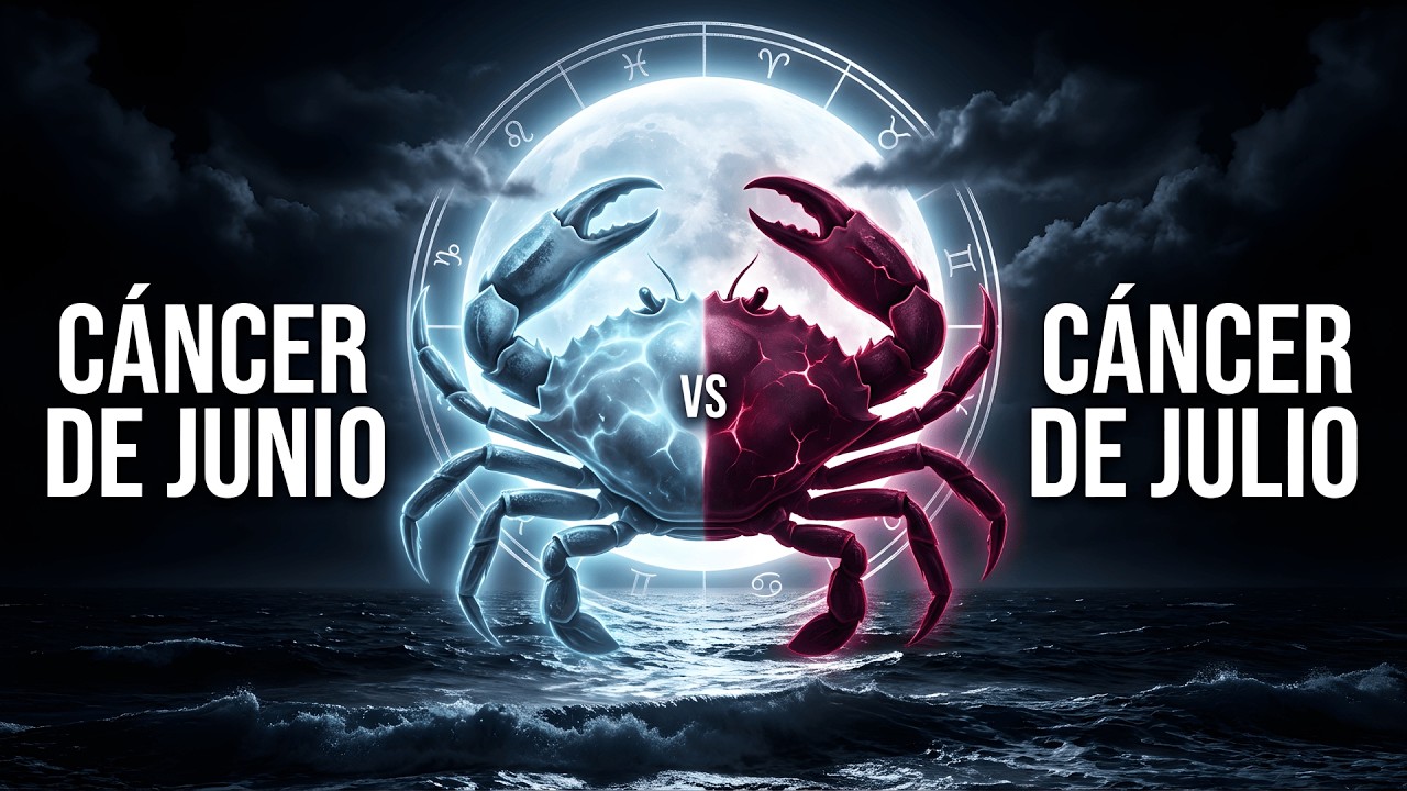 Cáncer: Tu Fecha Revela tu ARMA SECRETA (El Don y La Maldición de Junio vs. Julio)