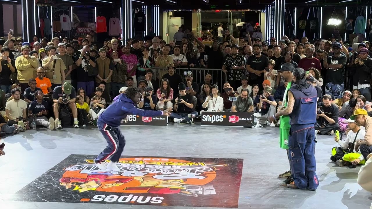 Freestyle Session 2023 - Finals 40 & Up Bboy Kmel VS Bboy Junior