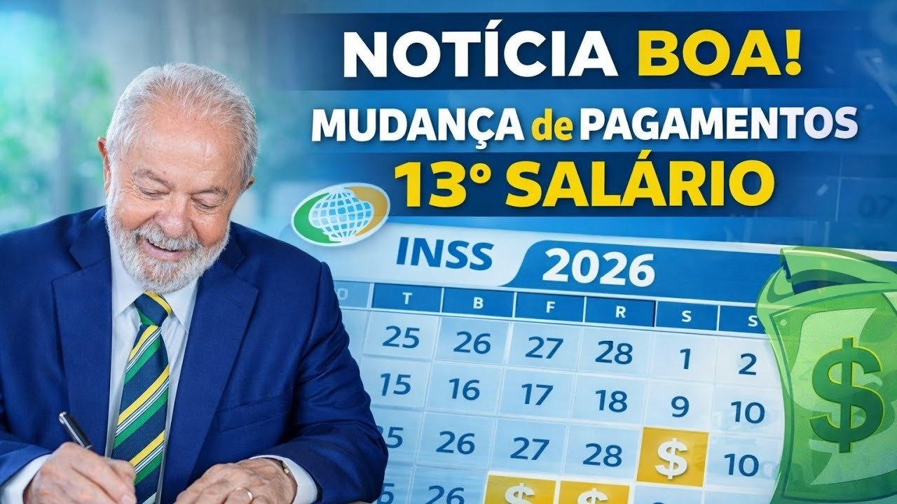Изменения в системе INSS: 1-й и 2-й транши 13-й заработной платы для пенсионеров - Календарь INSS...