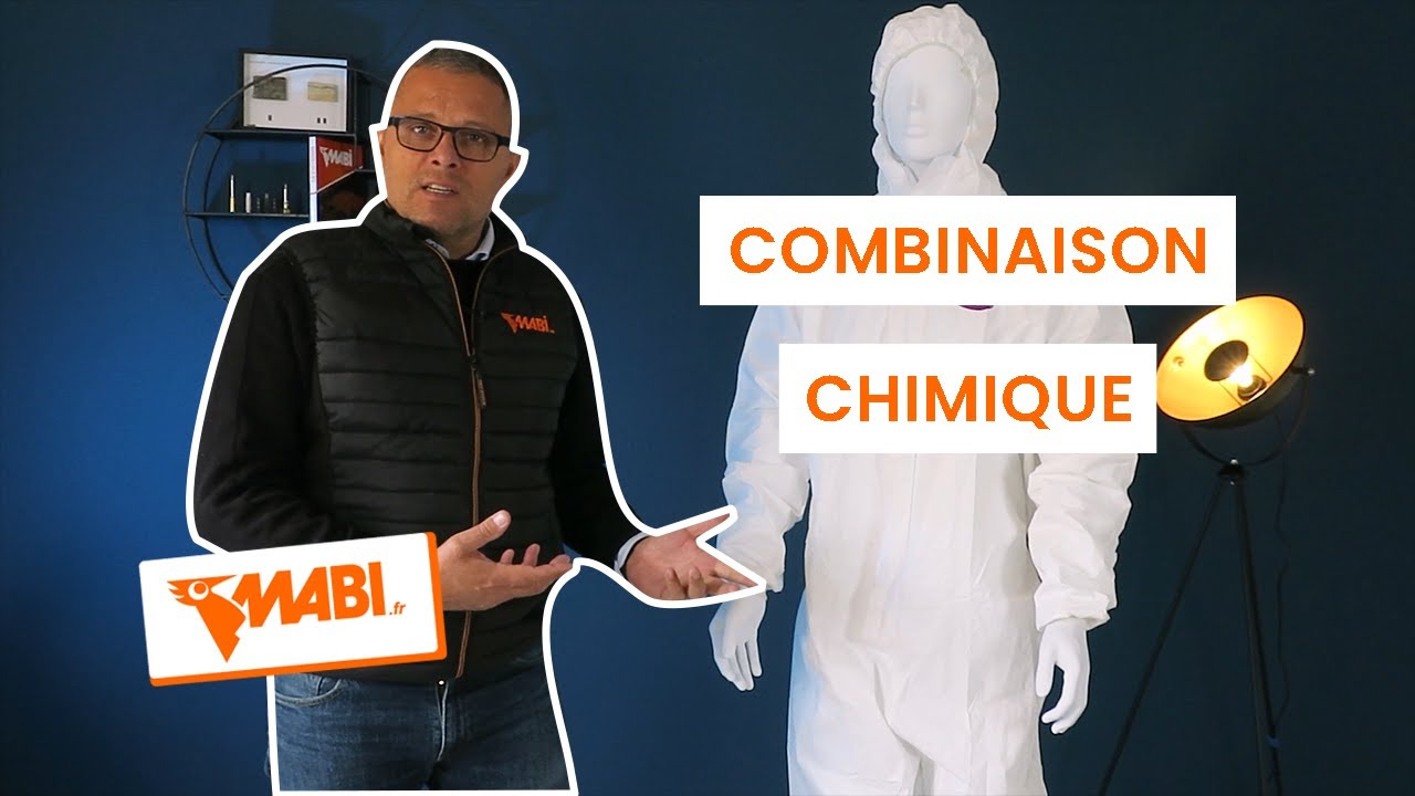 Combinaison de protection chimique cat.3 type 5-6 | MABI