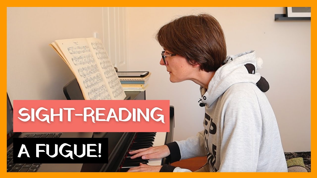 Piano Sight-Reading Challenge: Bach Fugue with FOUR Voices (BWV 874)