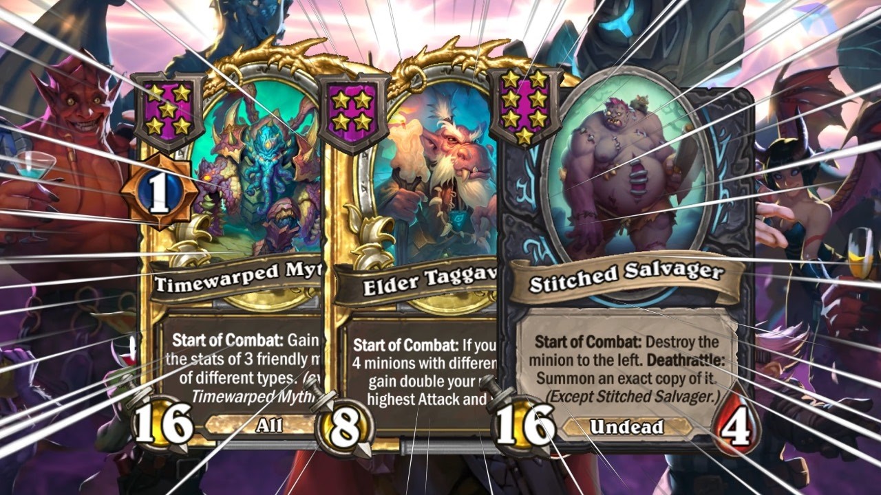 GIGA INSANE MULTIPLYING STATS MENAGERIE?! | Hearthstone Battlegrounds