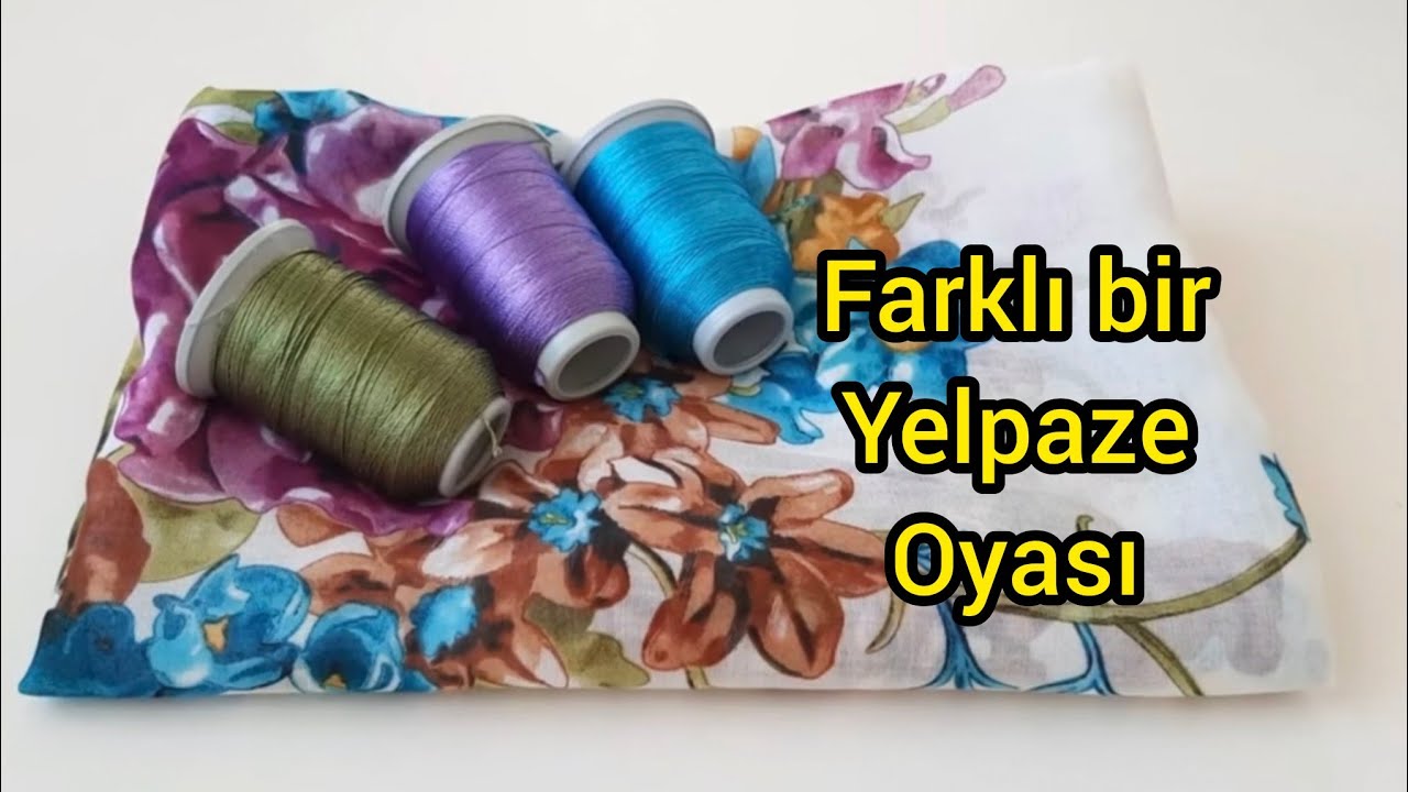 Farklı bir Yelpaze iğne oyası 